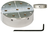 EM-Tec P6 Multi-Probenhalter für 7 REM Stiftprobenteller, Ø 43 x 14,5 mm, M4